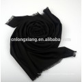 Hot Sale Factory Price Echarpe Lady Big Black Wool